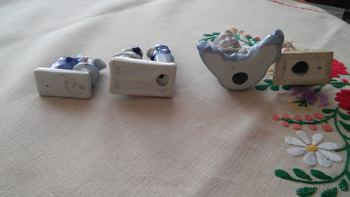 Porcelanove stare tortove fugurky. - 2