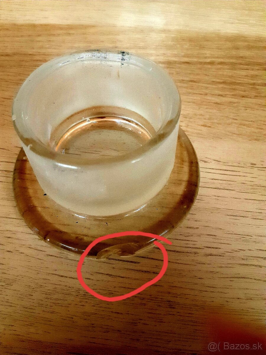 Laboratórne sklo / chemické sklo/ prachovnica - 2