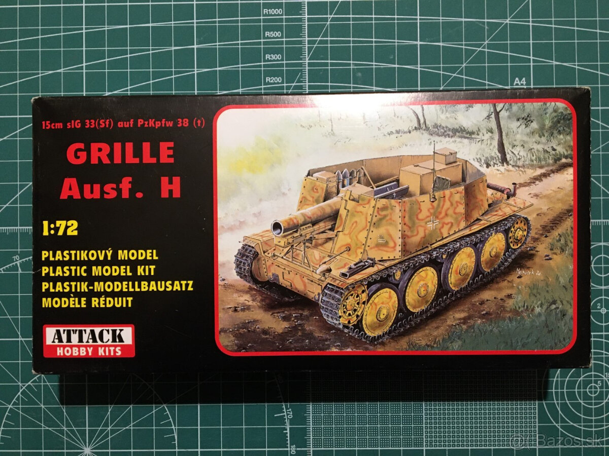 Plastikové modely tankov 1:72 a 1:87 - 2