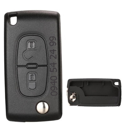 Peugeot & Citroen obal autokľúča - 2