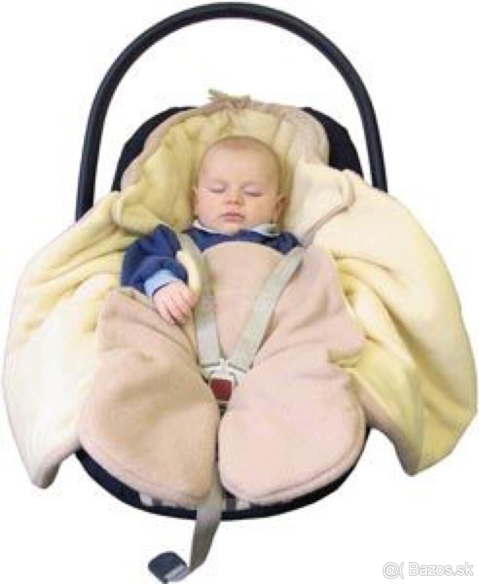 Emitex zavinovačka fleece béžová nová - 2