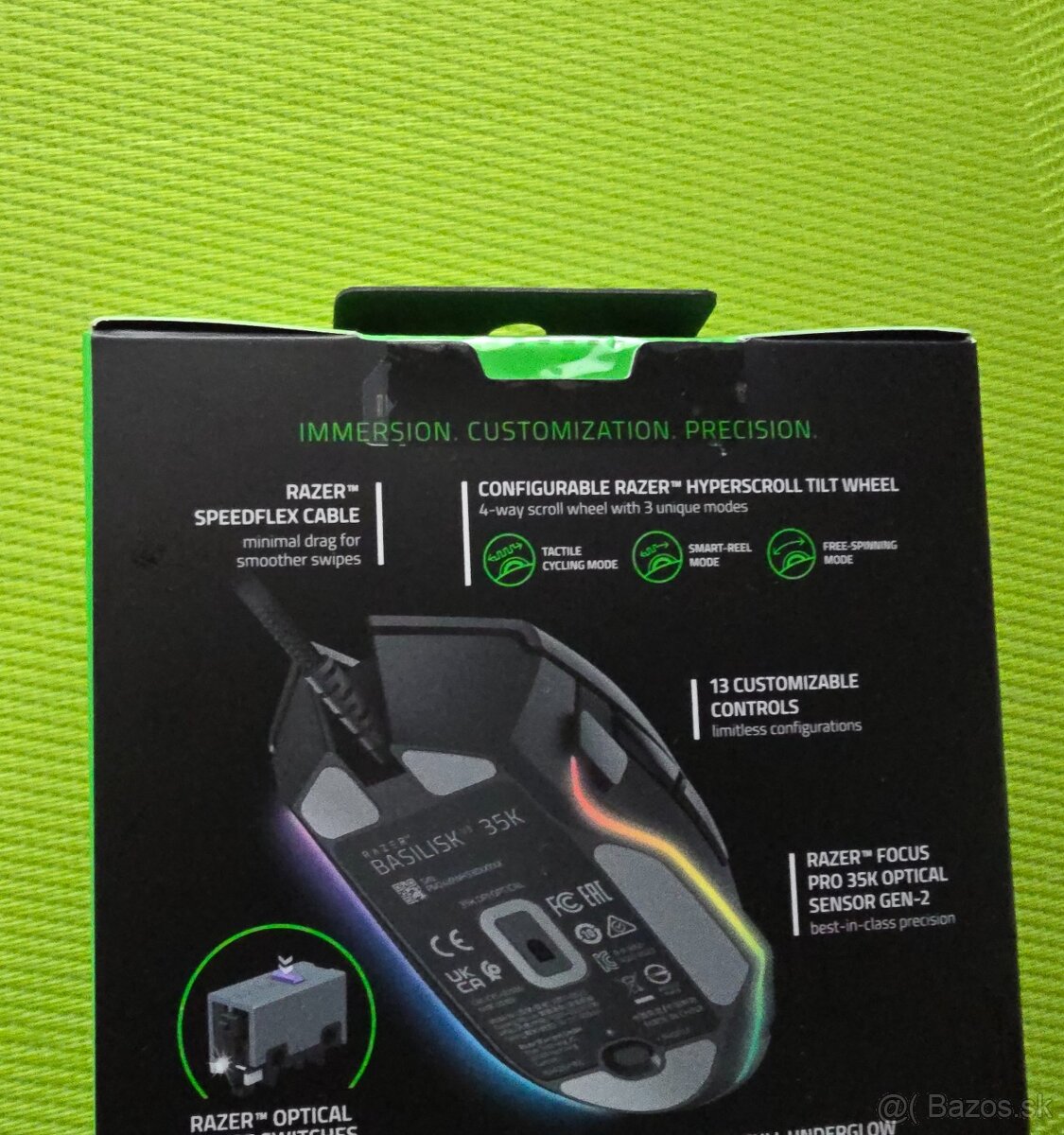 NEROZBALENÁ - Razer Basilisk V3 35K - 2
