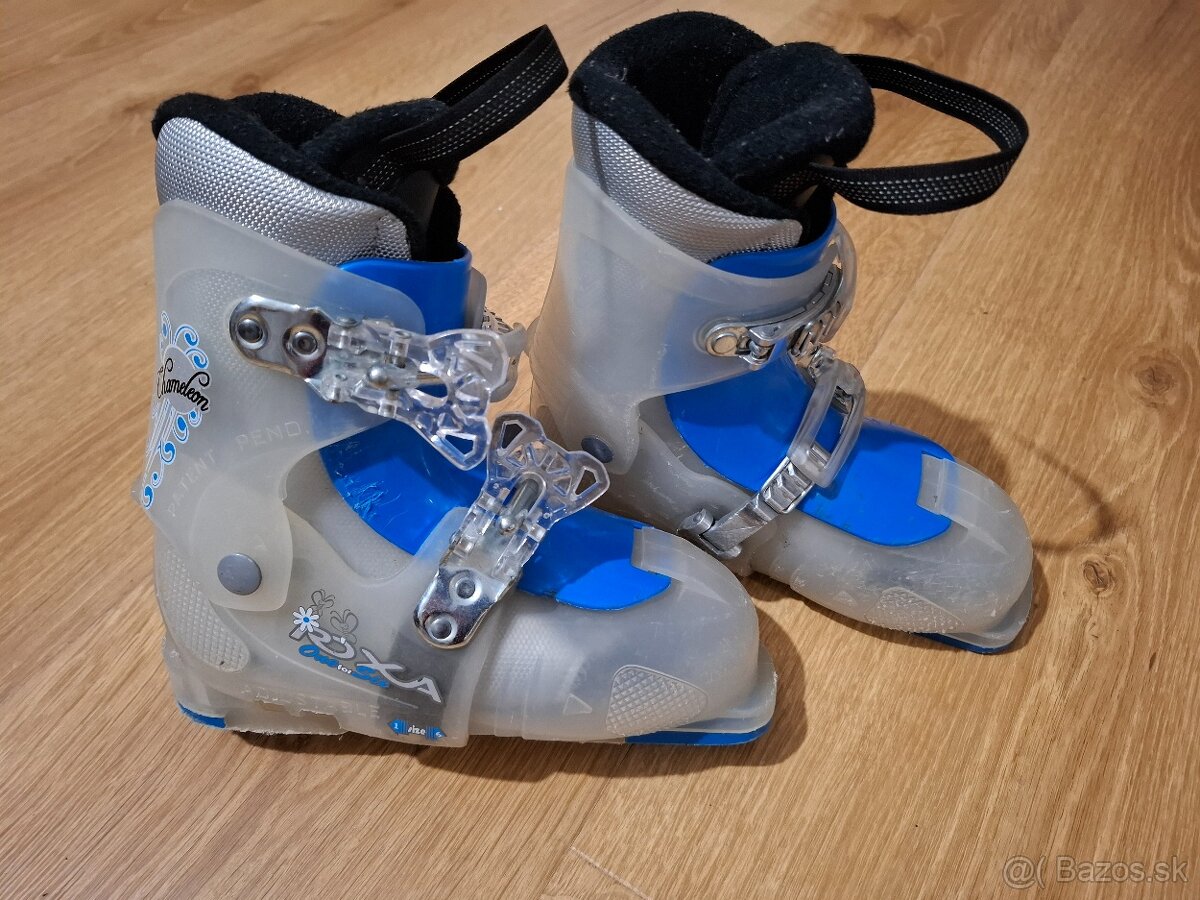 Detské lyžiarky nastaviteľné 18-21 cm - 2