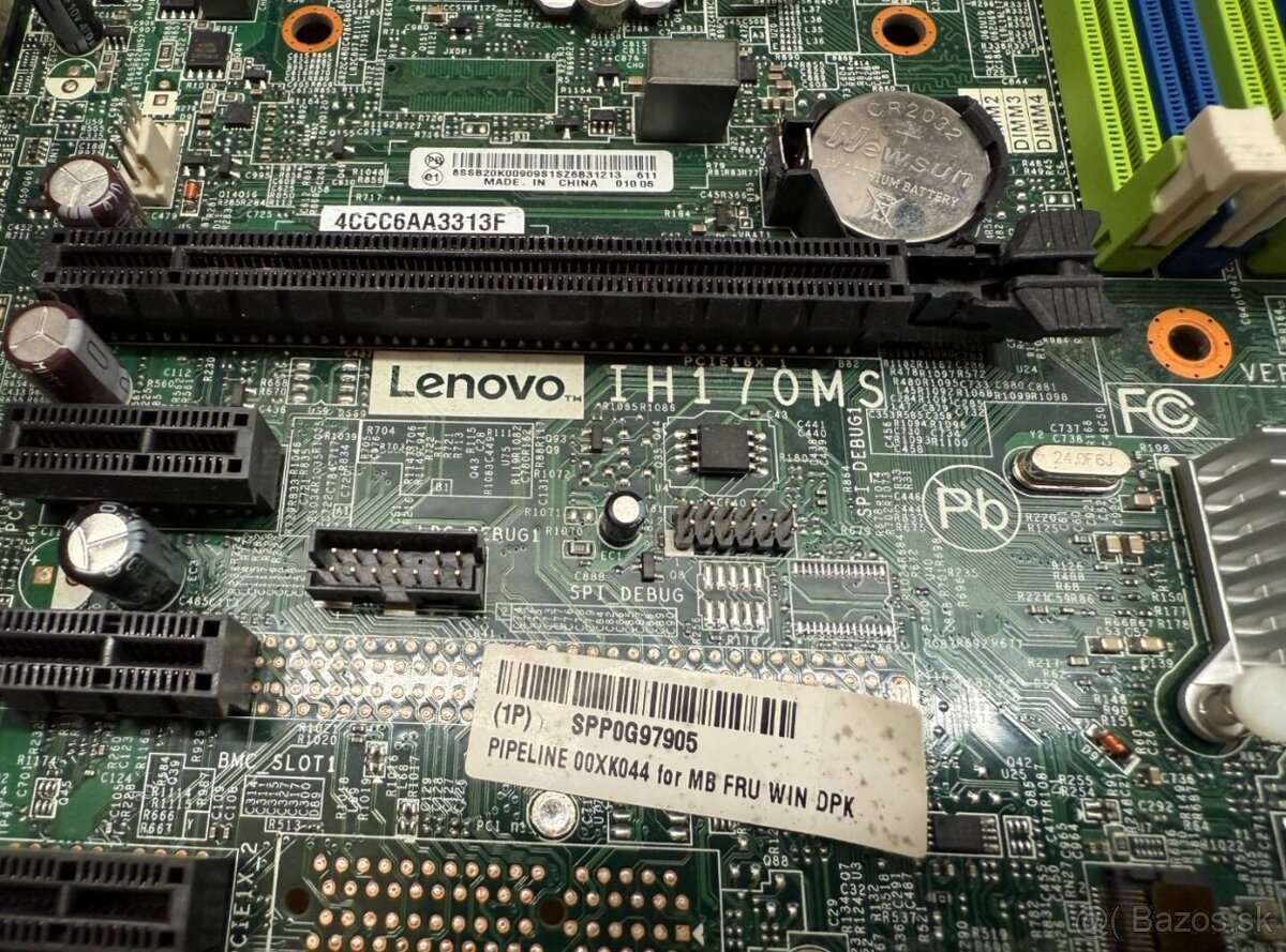 Predám netestovanú Lenovo dosku s procesorom i3 7100. - 2