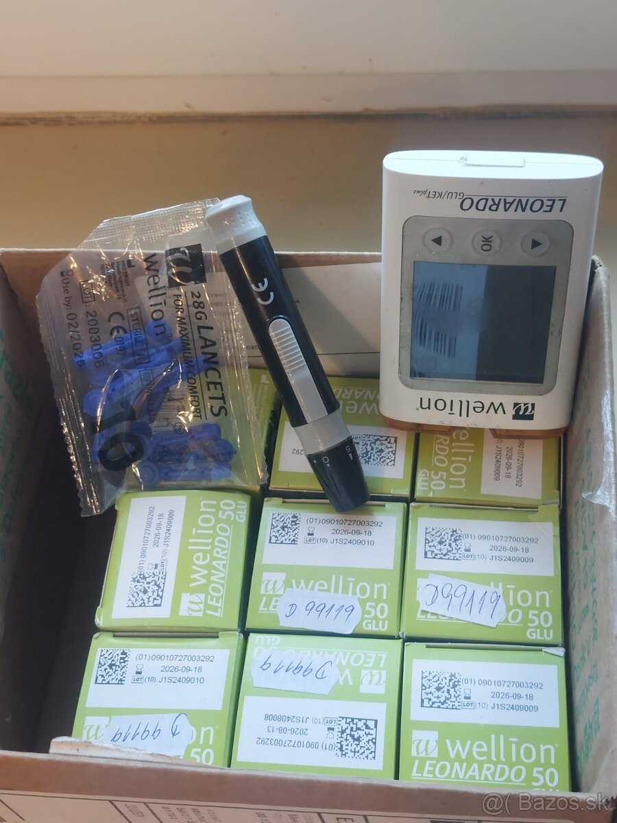 Glukomer + odberove pero + lancety + testovacie prúžky - 2