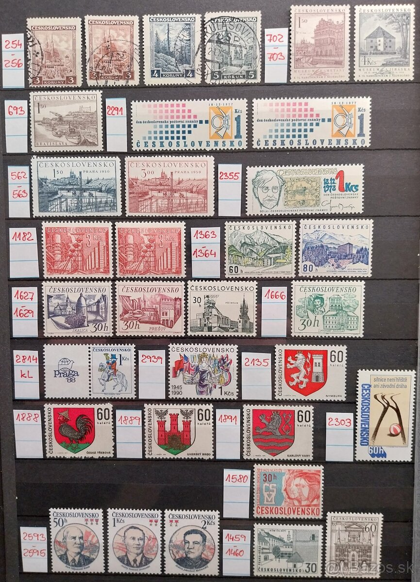 Známky ČESKOSLOVENSKO – 4 - 2