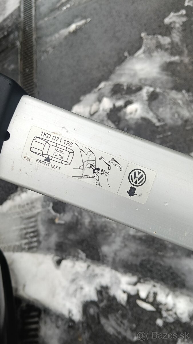 Strešné nosiče golf 5,6 - 2