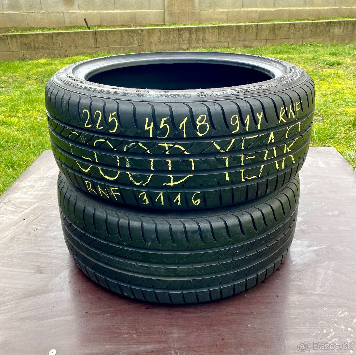225/45 r18 letné GOOD YEAR 91Y RNF - 2