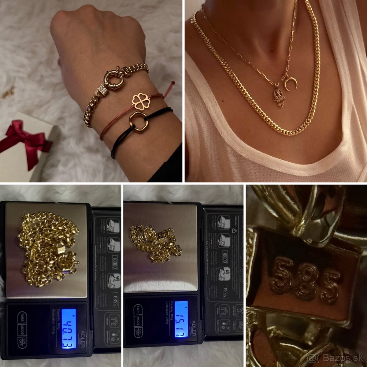 damsky set nahrdelnik a naramok 56g - 2