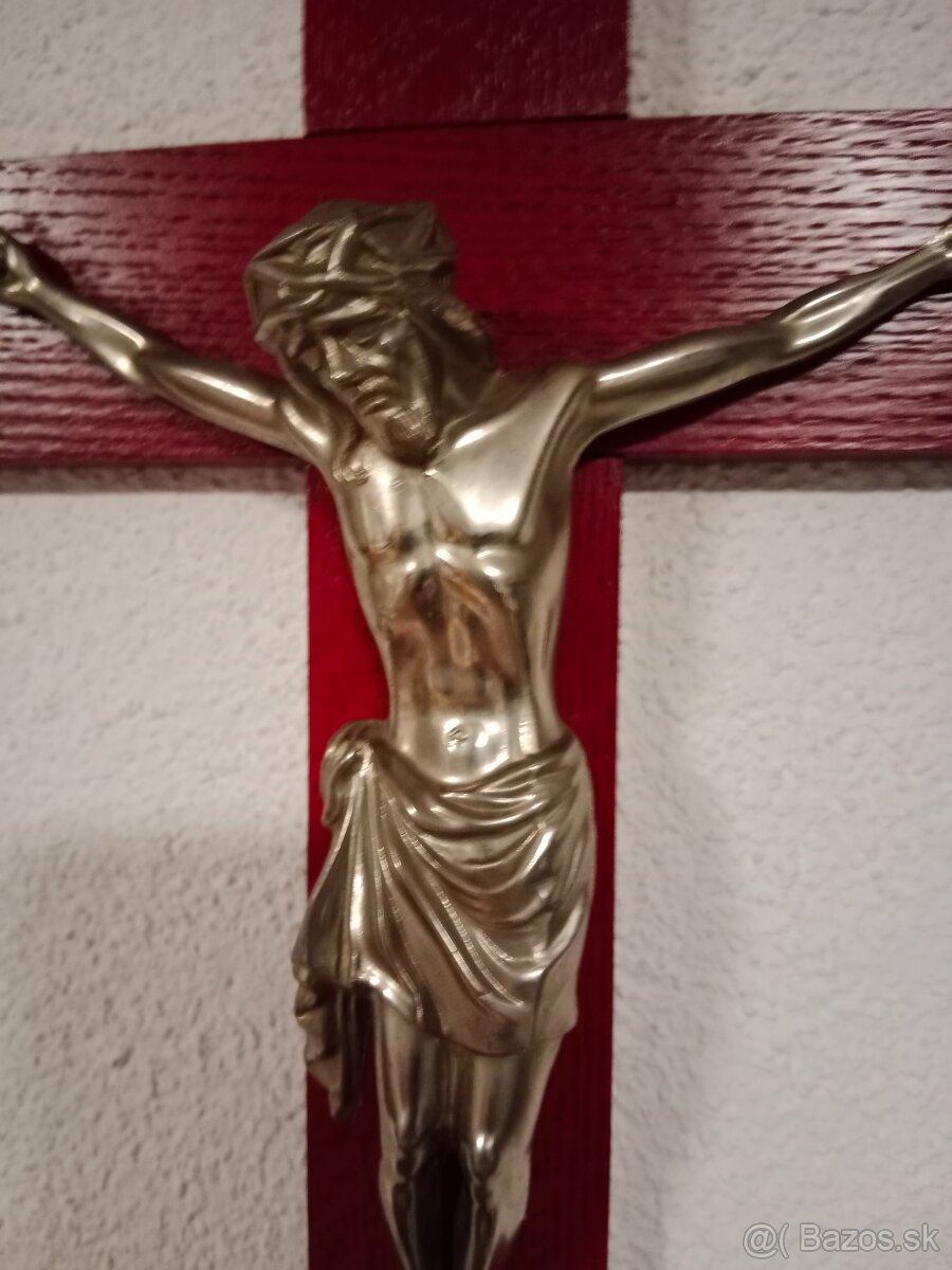 Nástěnný restaurátorský krucifix - 2