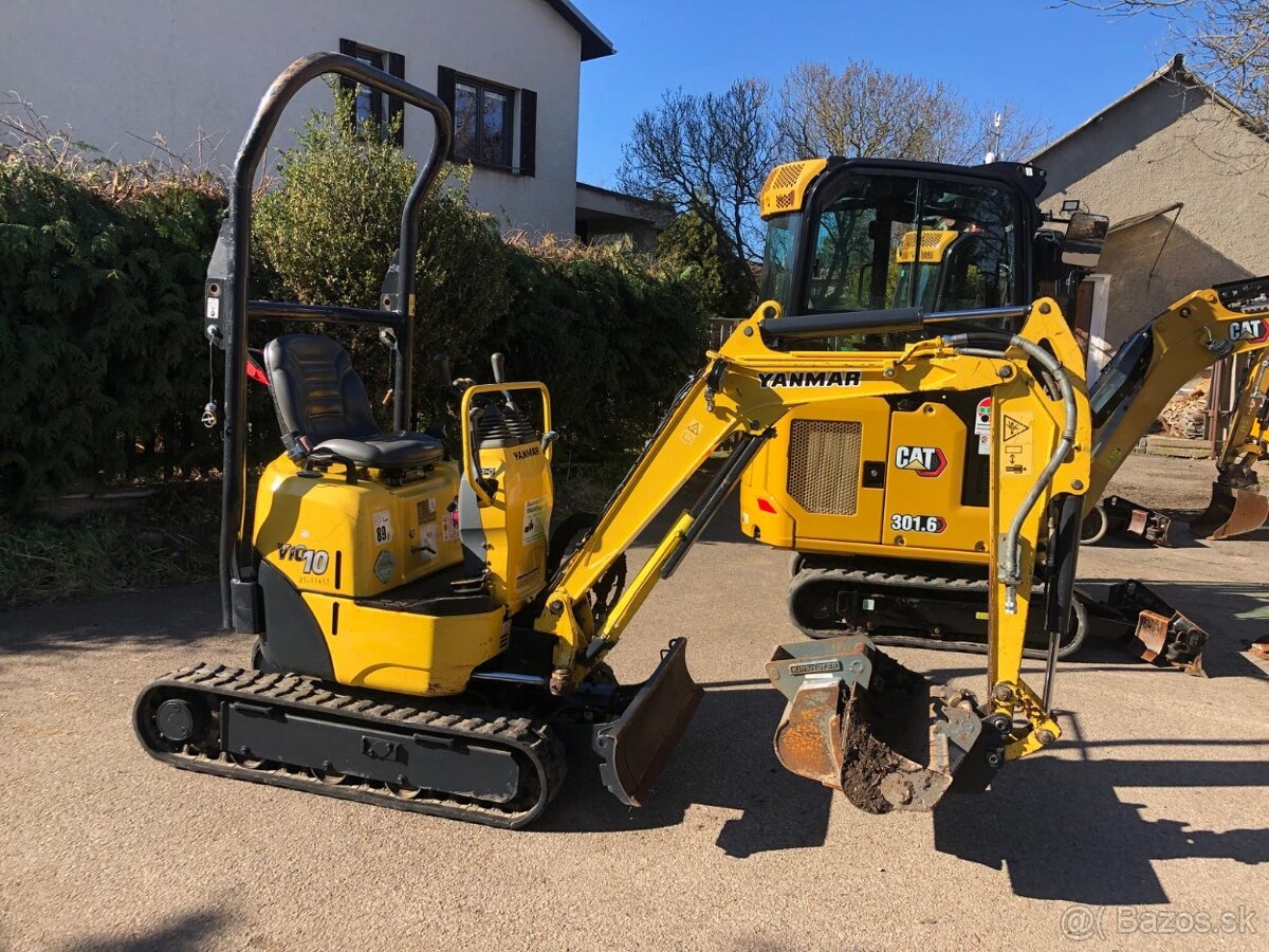 Minibagr Yanmar VIO 10 - 2