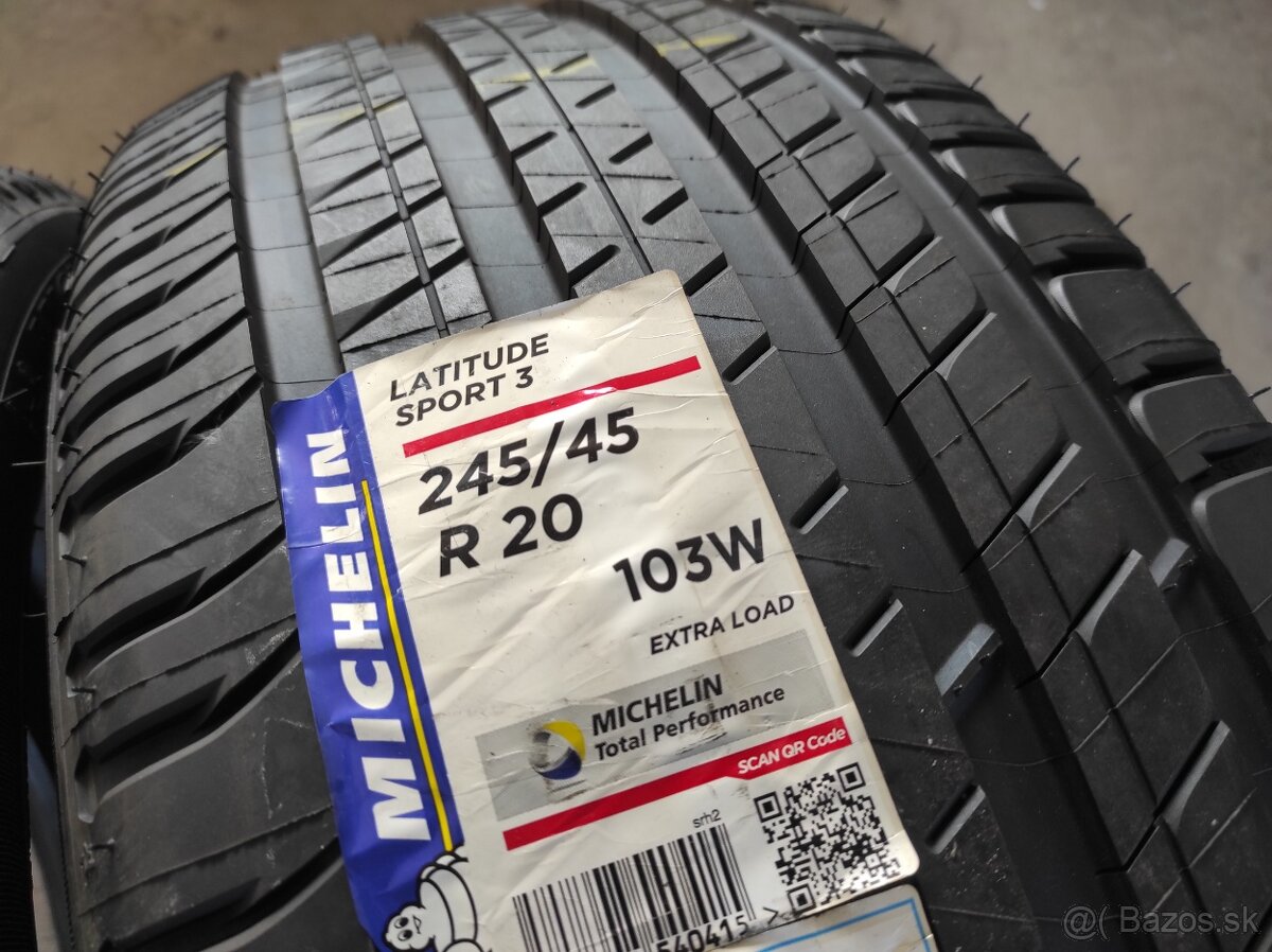 Letné pneumatiky 245/45 R20 Michelin 2ks - 2