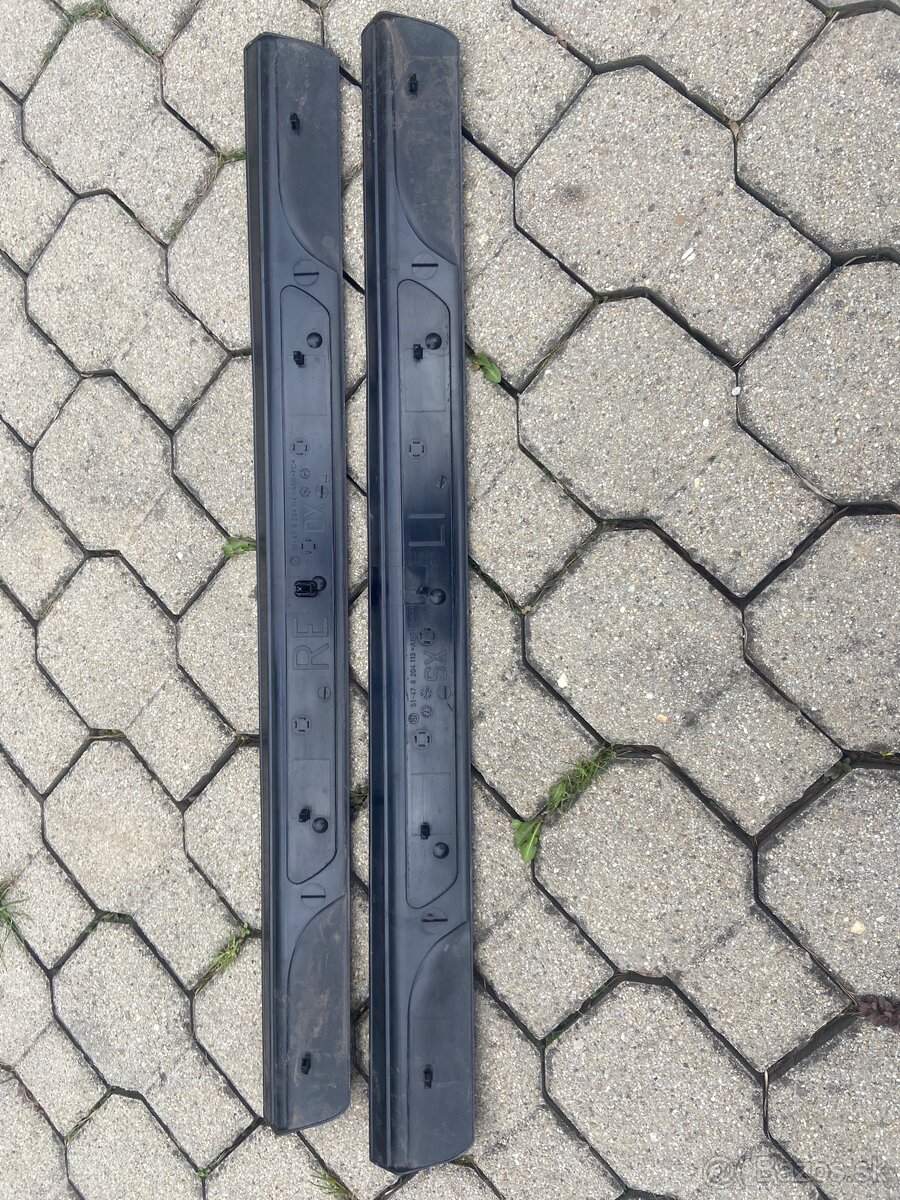 Plastové nacvakávacie prahy BMW E46 - 2