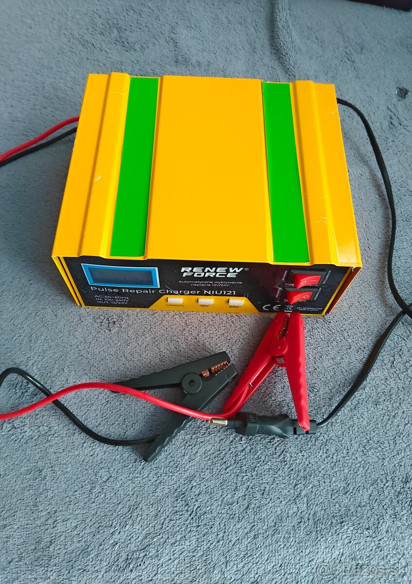 Inteligentná smart autonabijacka 12v /24v 12 amperova - 2