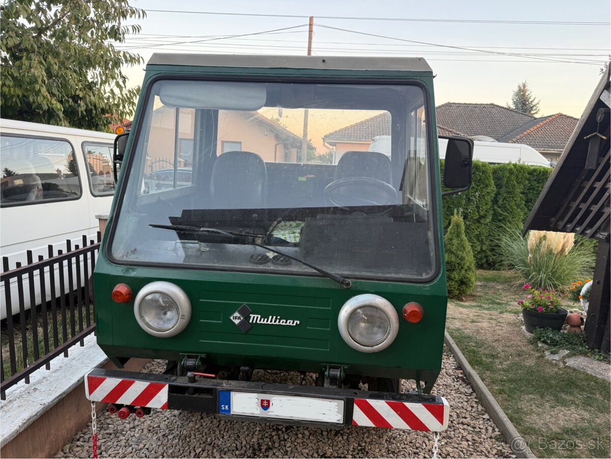Multicar M25 3-stranný sklápač - 2
