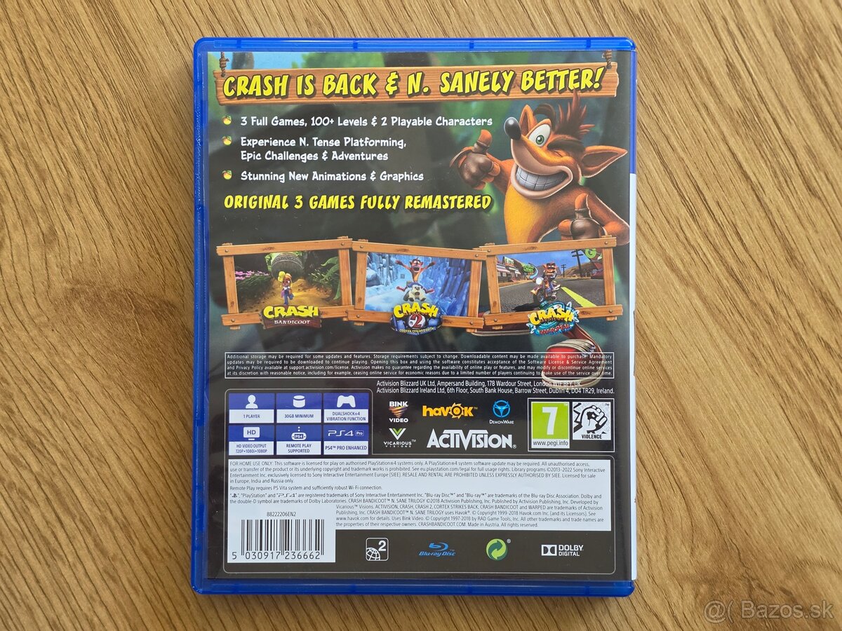 Hra PS4 - Crash Bandicoot N’Sane Trilogy - 2