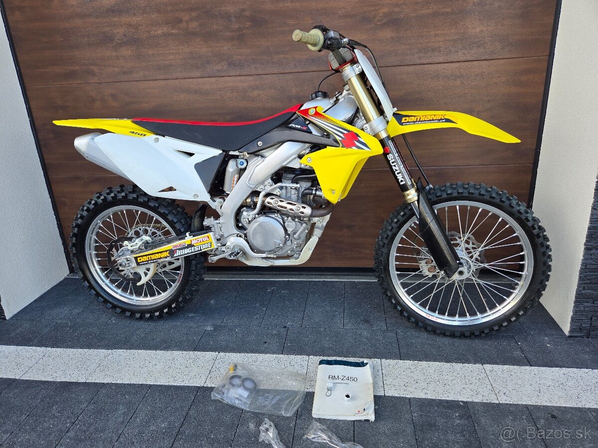 Suzuki RMZ 450 top stav len ca 35 hodín od nova kxf yzf crf