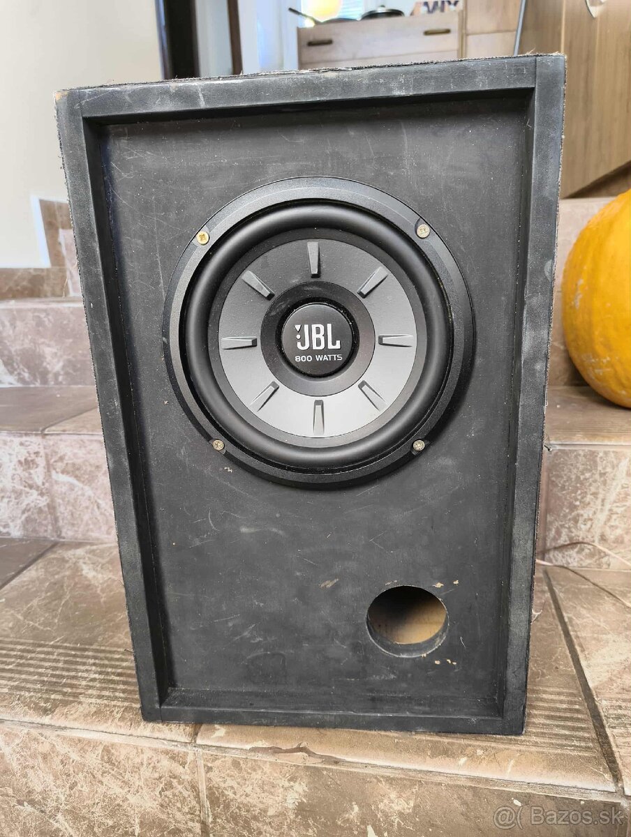 JBL 2x 1000/800W Subwoofer + zosilňovač - 2