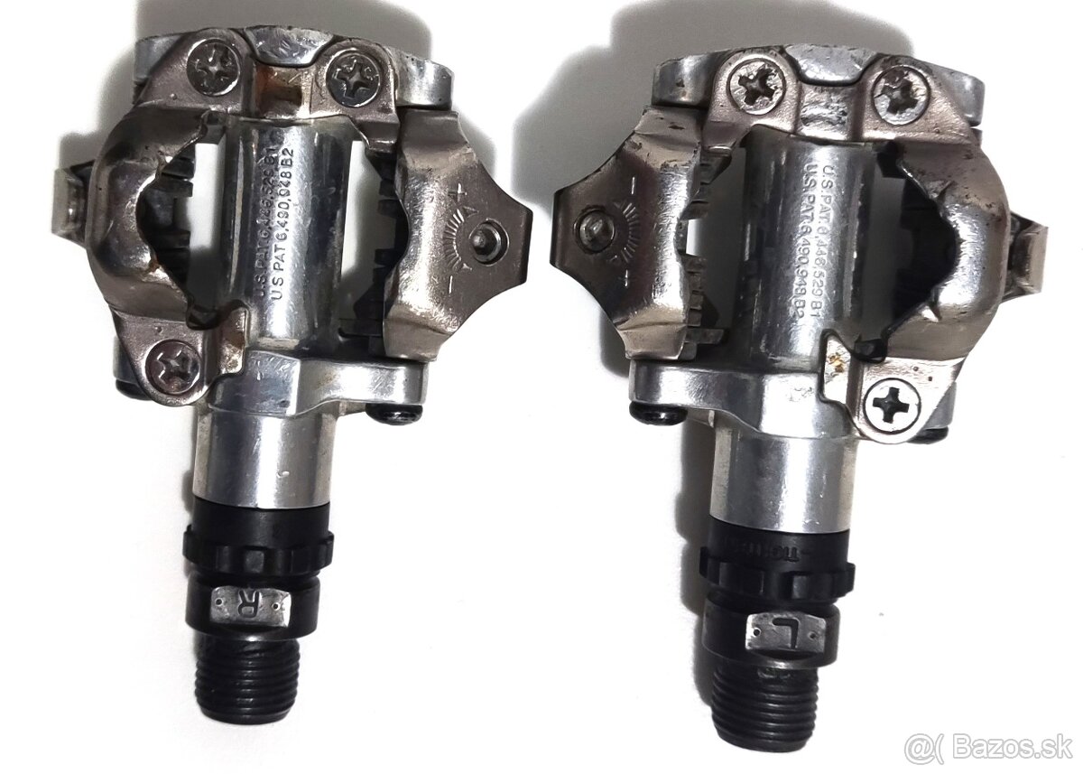 Pedále SHIMANO PDM520 + SPD platformy - 2