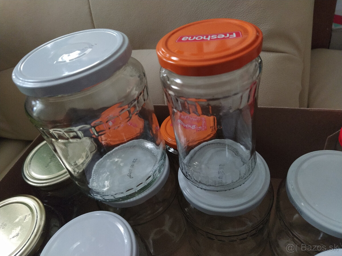 Poháre na zaváranie bez etiket 43 ks (iba osobný odber) - 2