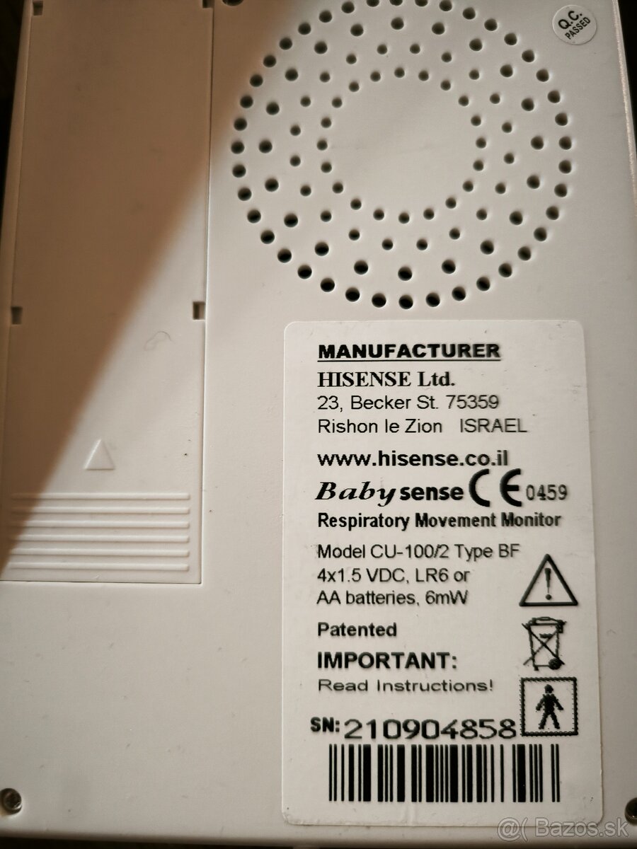 Babysense 2 monitor dychu - 2