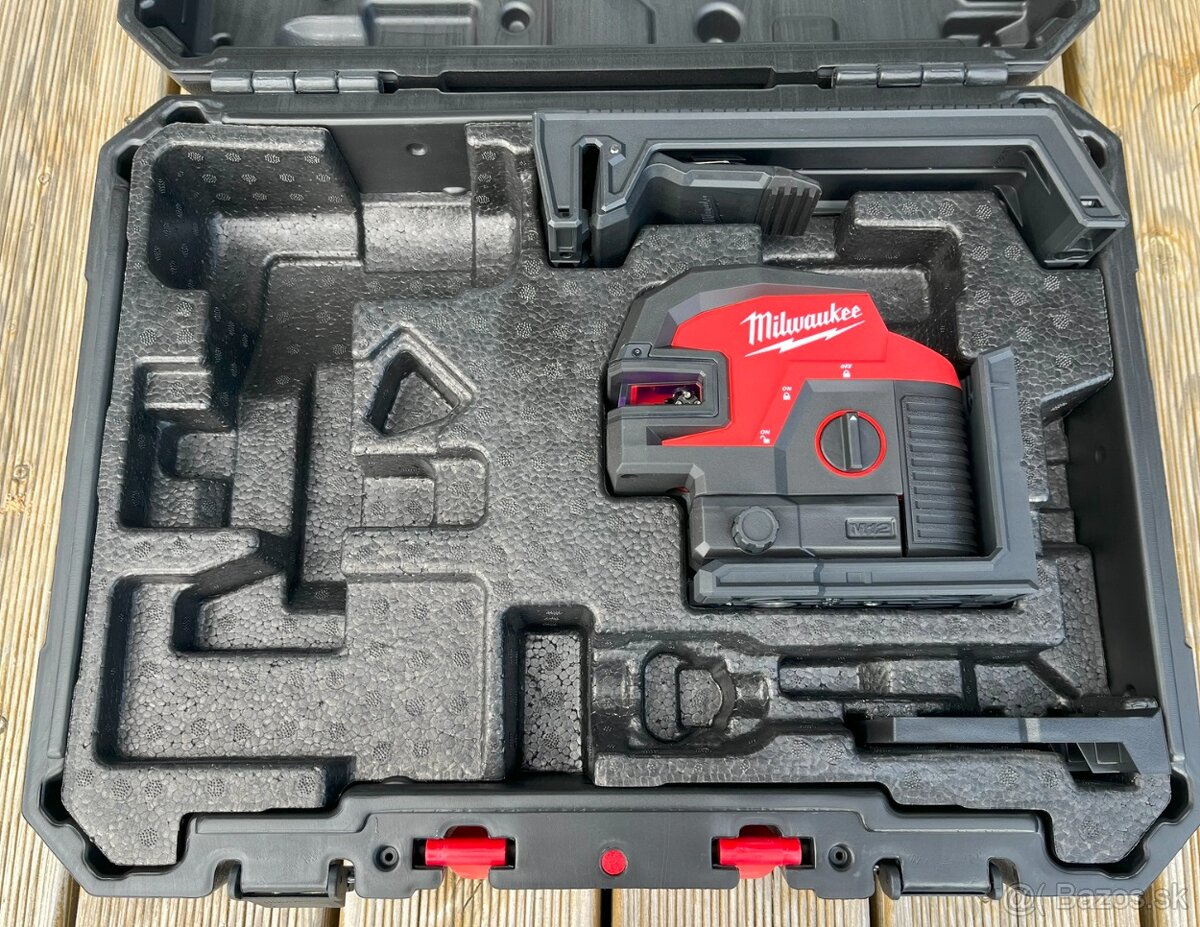 Milwaukee M12 CLL4P - krížový líniový laser - 2