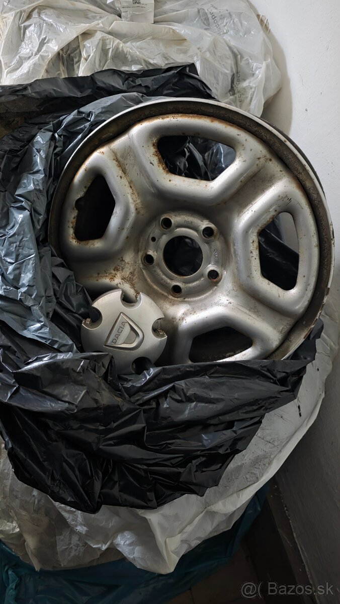 Oceľové disky Dacia Duster - 2