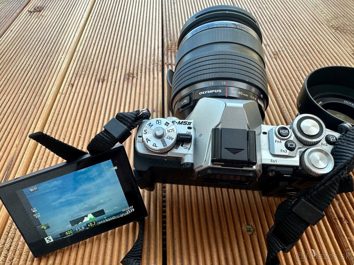 olympus omd e m5 mark ii + profi objektiv + portret - 2