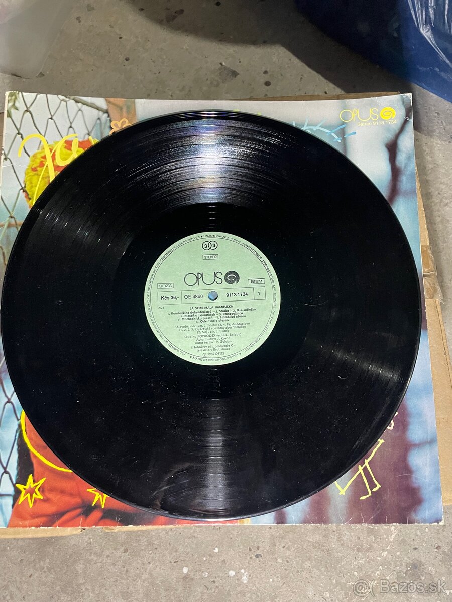 LP – Ja som malá bambuľka (OPUS) - 2