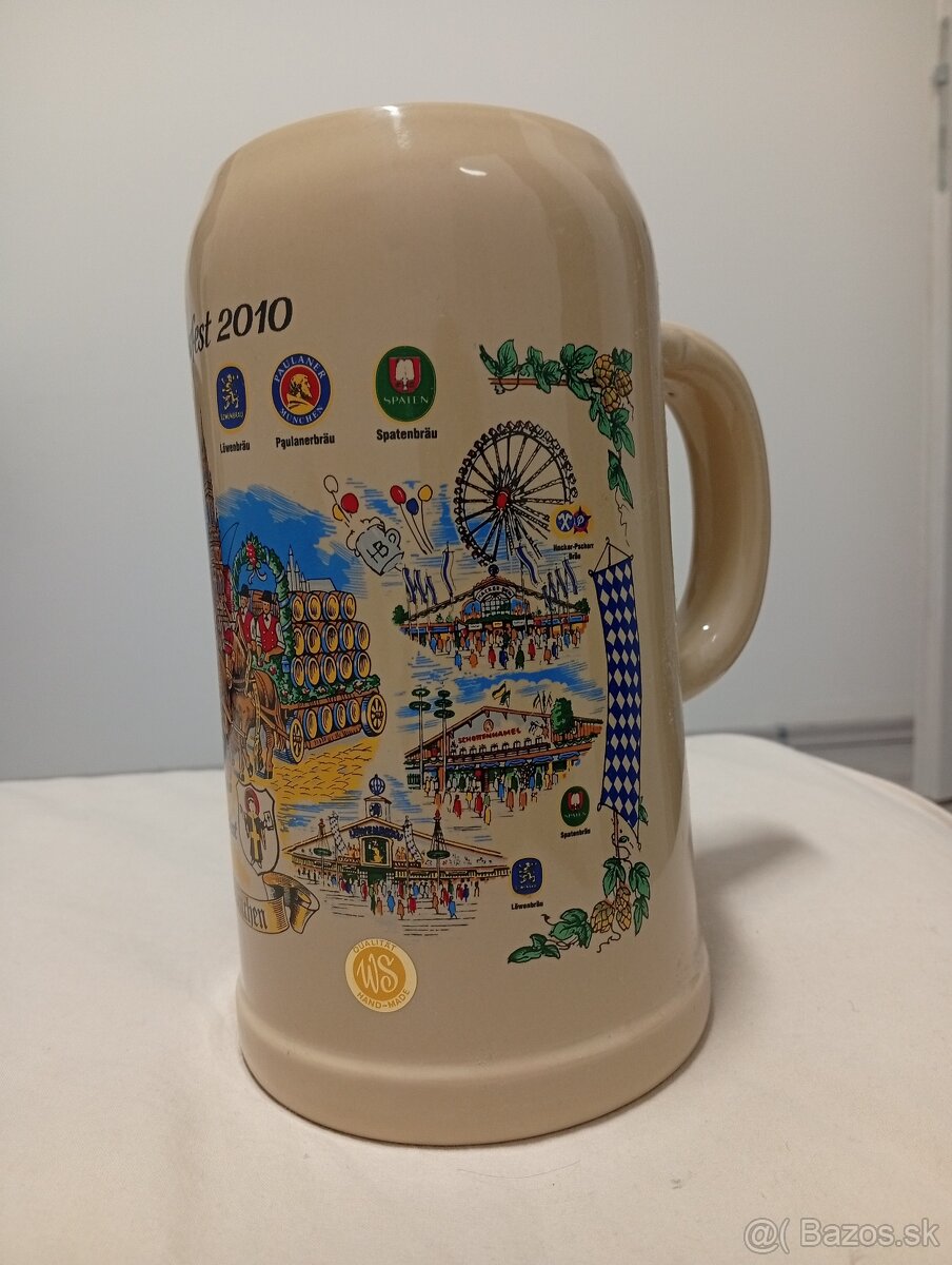 Pivný krígeľ Oktoberfest 2010 - 2