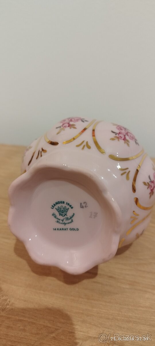 Ružový porcelán - predám - 2