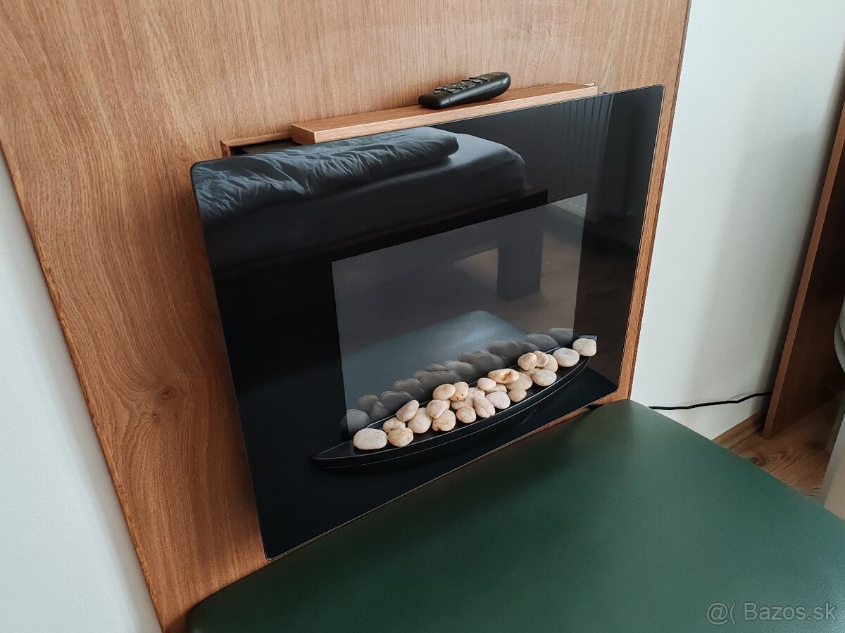 Elektrický krb na stenu - 2