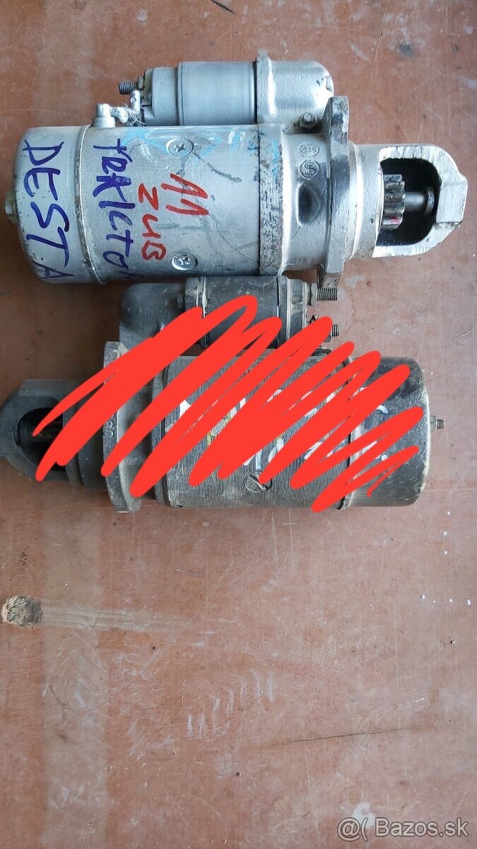 Predám štartér AVIA škoda .....a..... nd multicar 25, avia - 2