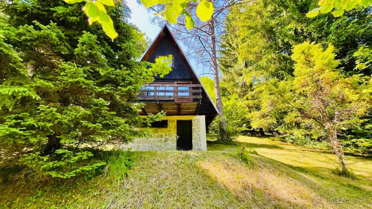 Útulná chata v srdci Súľovských vrchov. - 2