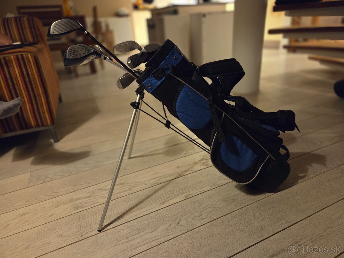 Detské golfové palice 8-12r pre ľaváka Confidence + bag - 2
