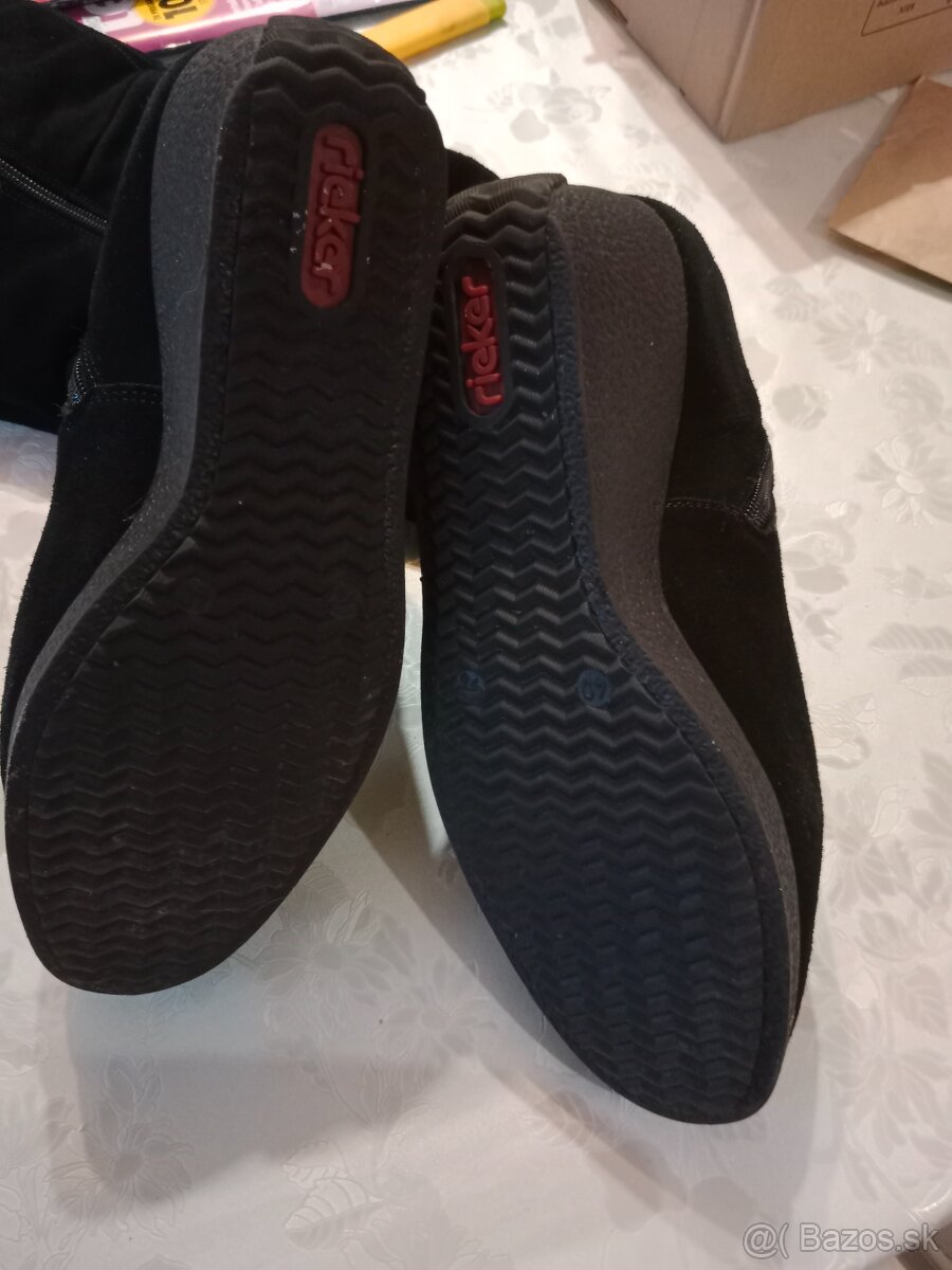 KOŽENÉ ČIŽMY RIEKER - 2