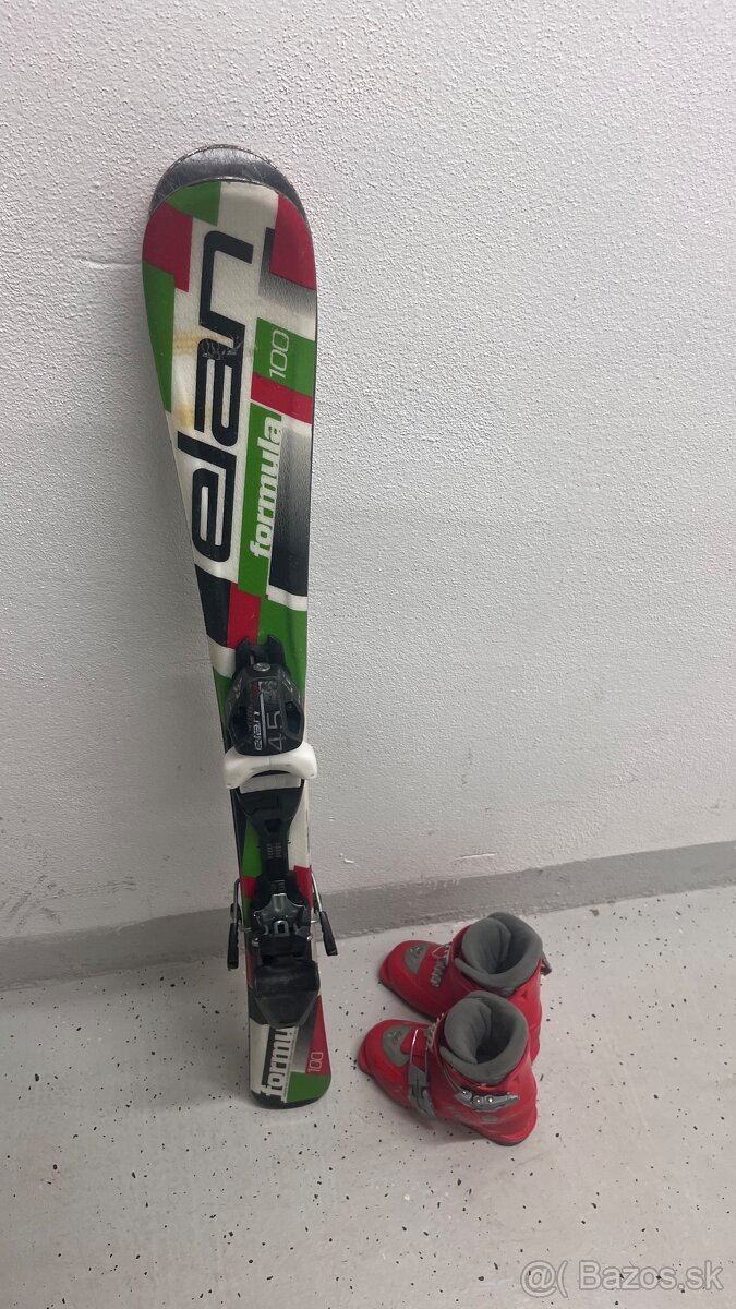 Lyze 100cm, lyziarky 215mm - 2