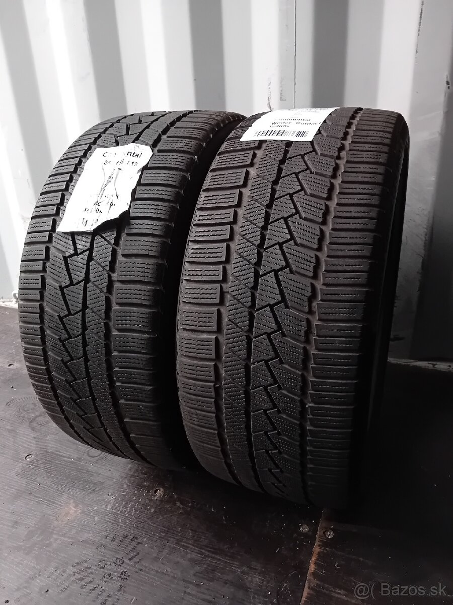 2x zimné pneu 245/35R19 Continental 2022 - 2
