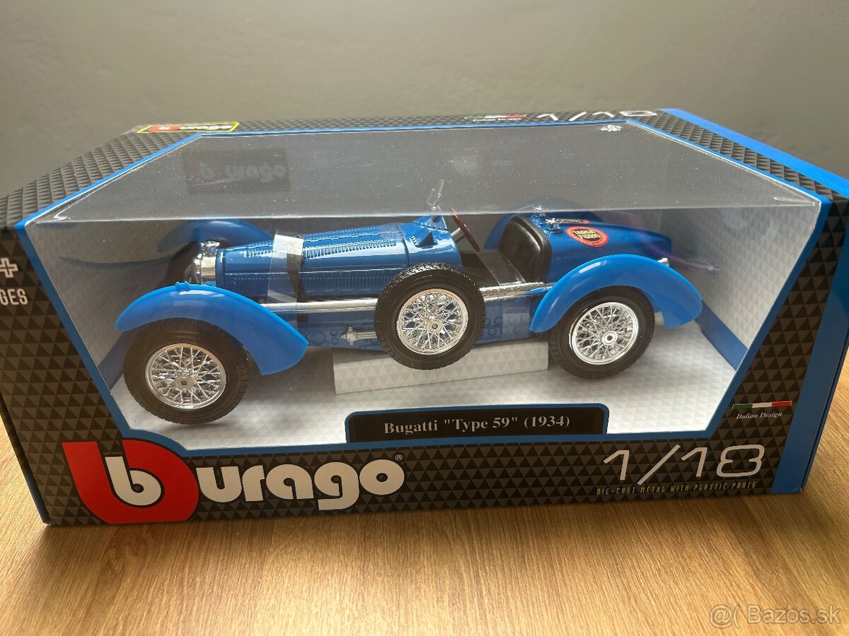 Bugatti type 59 1934 1:18 Bburago - 2