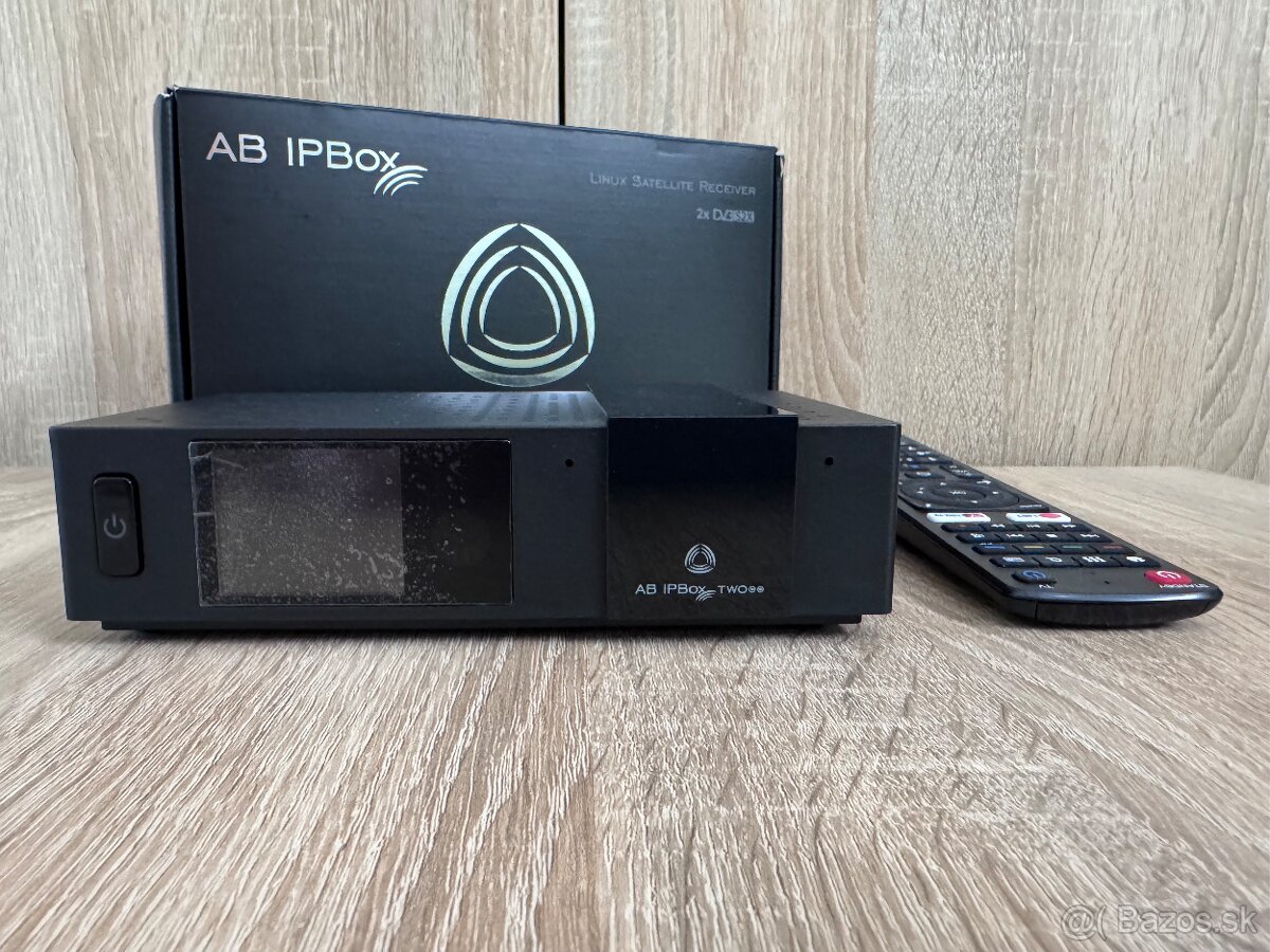 AB IPBOX TWO 2x DVB-S2X 4K ANDROID TV - NOVÝ - 2