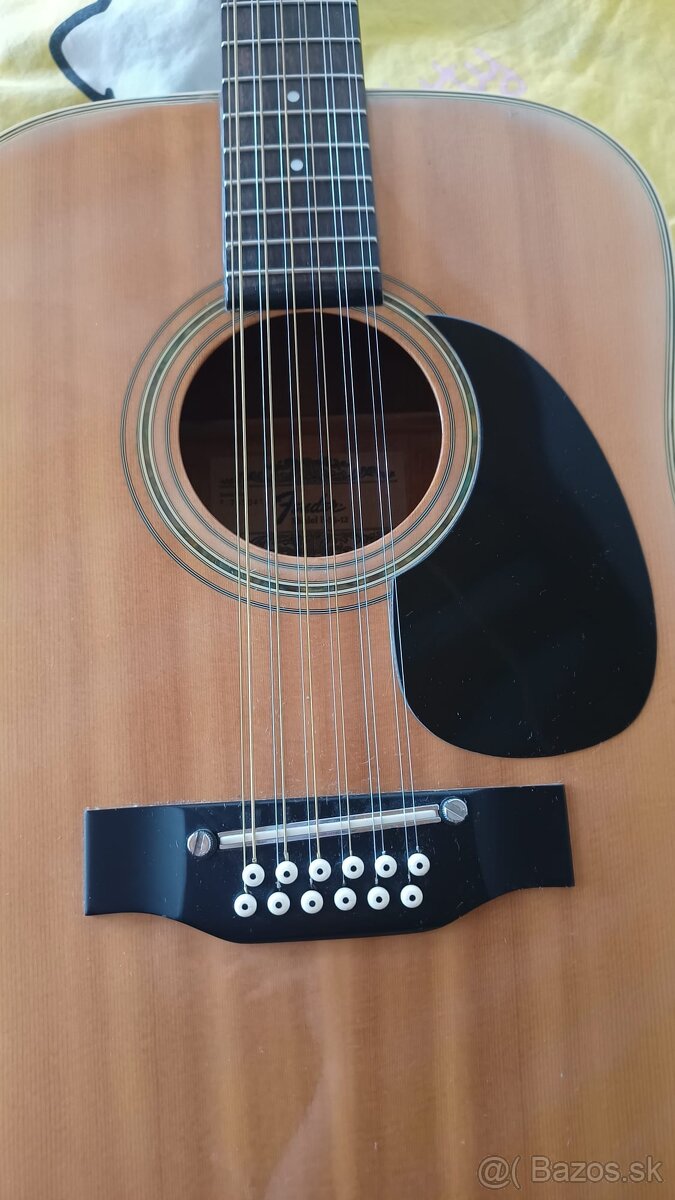 Fender F-55-12 kvalitna 12-strunka, Dreadnought - 2