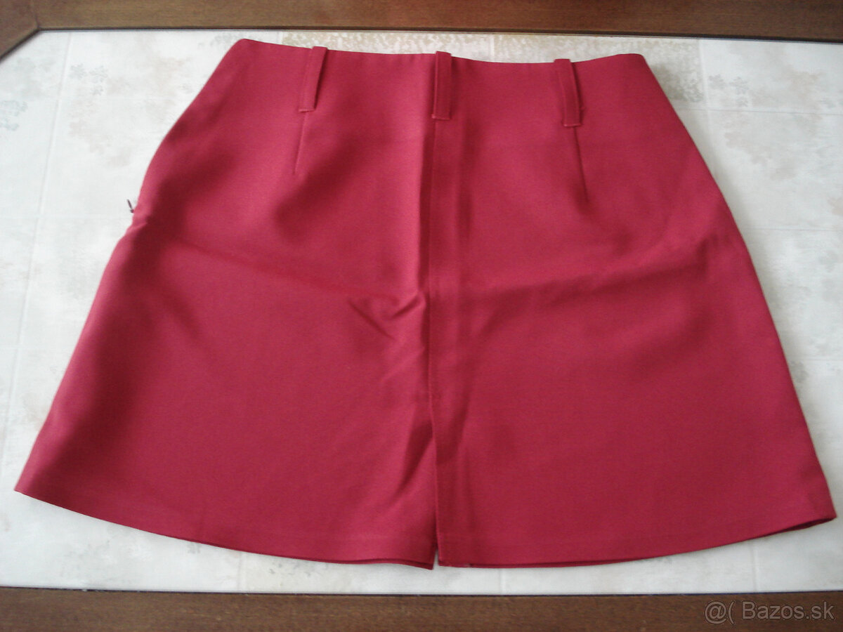 Bordová sukňa - 2