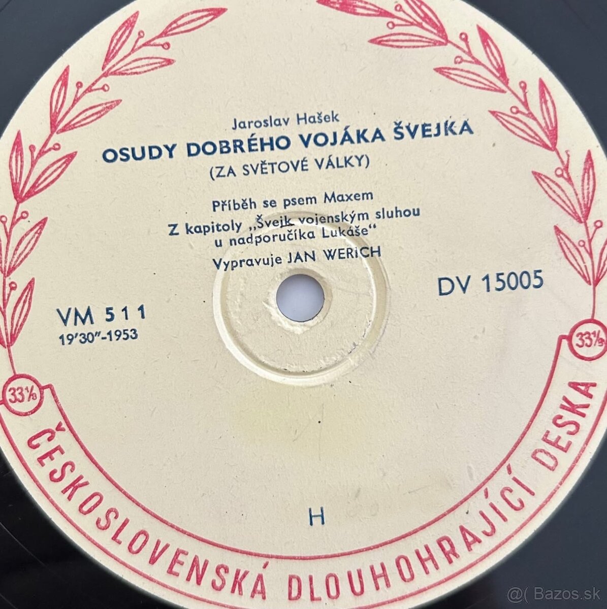 Jan WERICH - gramoplatne + knihy - 2