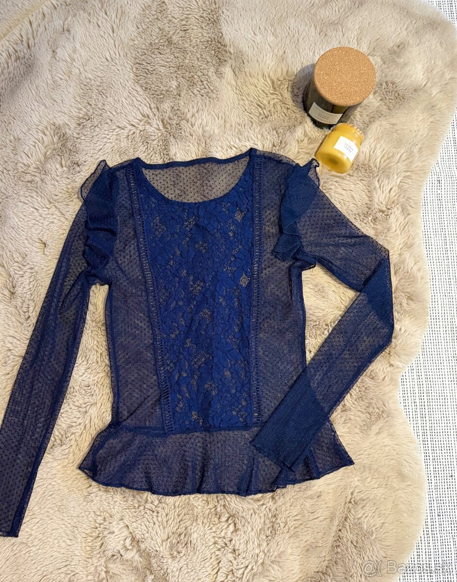 Čipkované tričko (top) s tielkom 2 v 1 ORSAY - 2