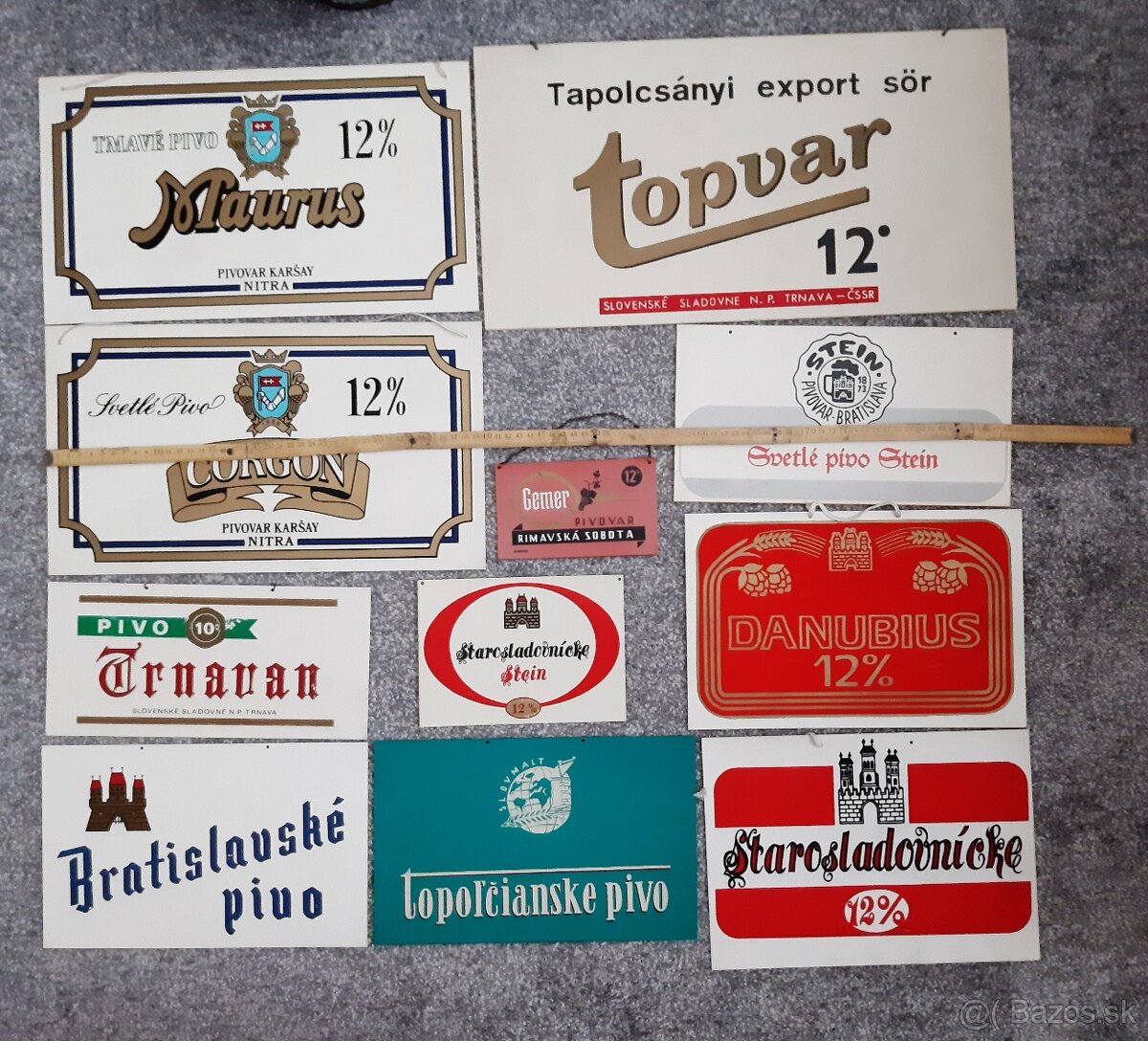 Plastové cedule SLOVENSKÉ PIVO - 2