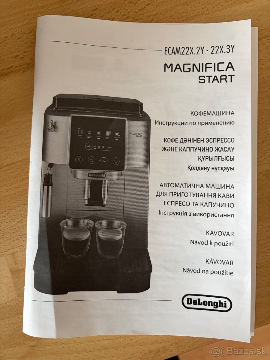 Predám automatický kávovar De'Longhi Magnifica Start - 2