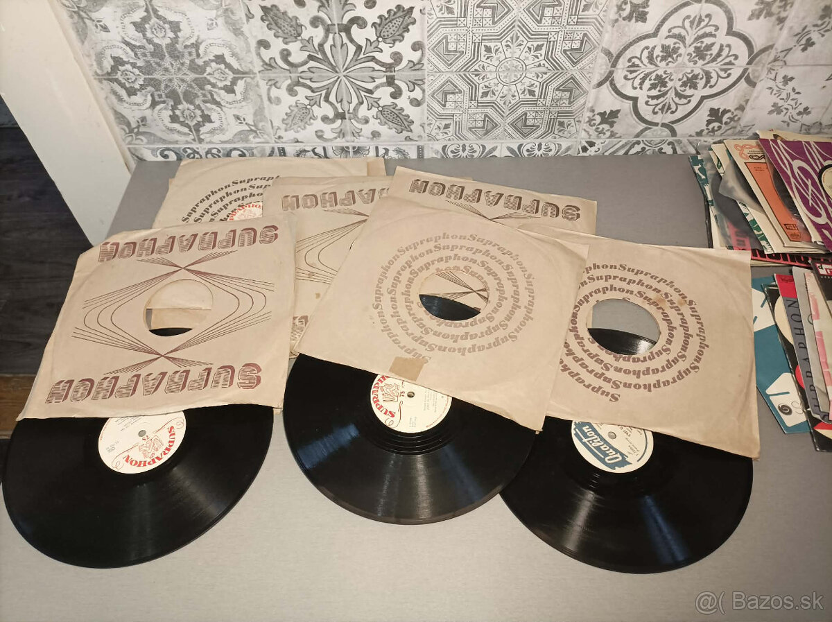 Šelakové platne Supraphone - 2