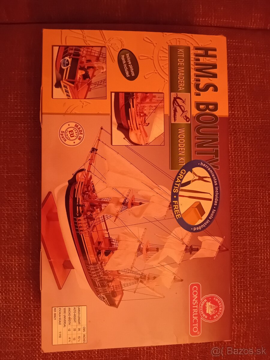 Drevene modely lodi - 2