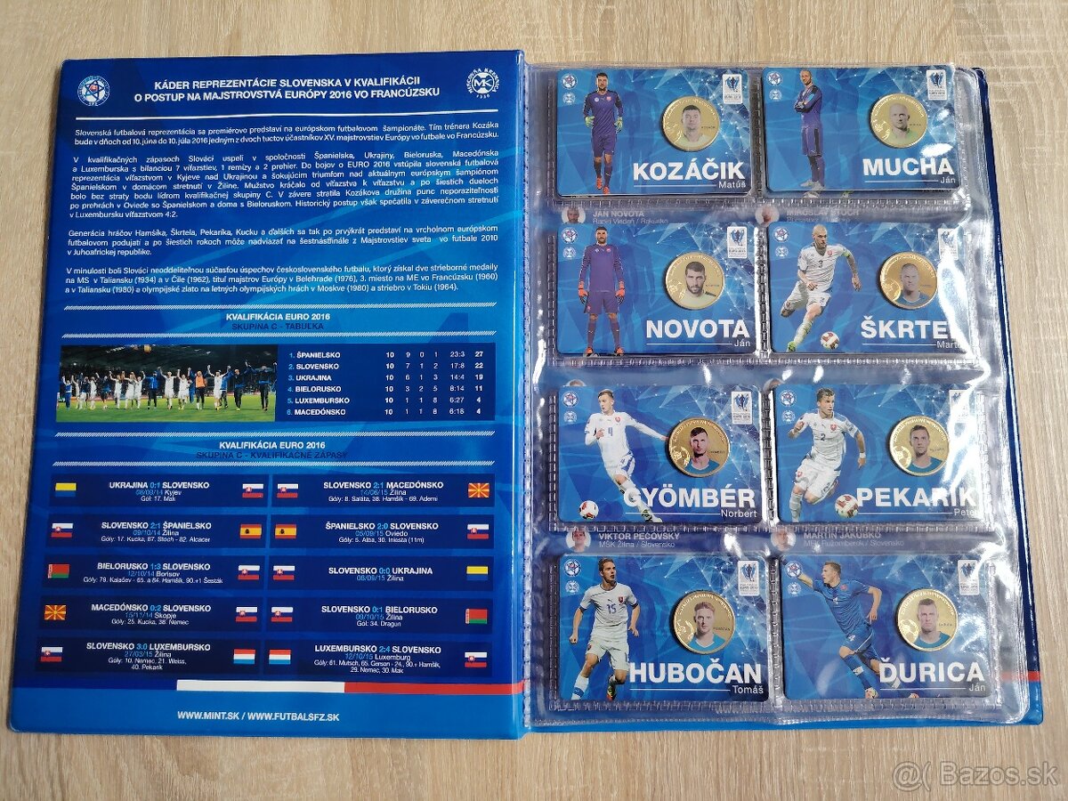 EURO 2016 - zberateľská sada - 2