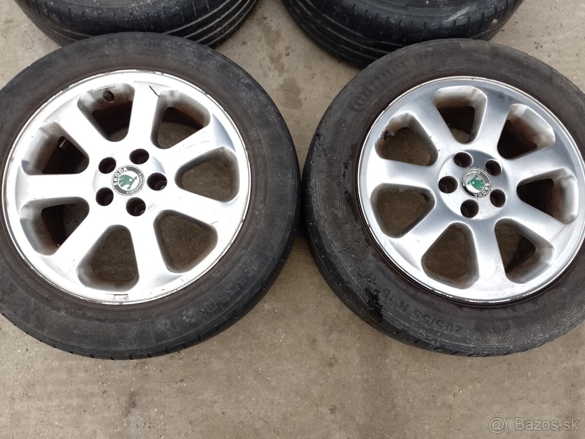 Predám 16" elektróny 5 x100 - 2